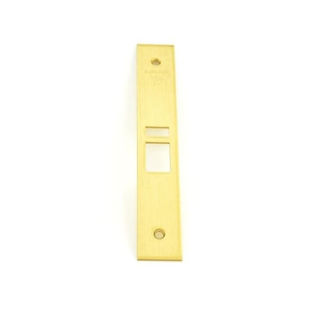 Schlage Commercial Armor Front and Screws for L9050; L9060; L9070; or L9080 Satin Brass Finish 09663606